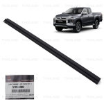 สักหลาดร่องกระจก ประตูหน้า-ข้างซ้าย สั้น ของแท้ 1 ชิ้น สีดำ สำหรับ Mitsubishi Triton L200 MQ MR Pick Up 2Dr ปี 2016-2022